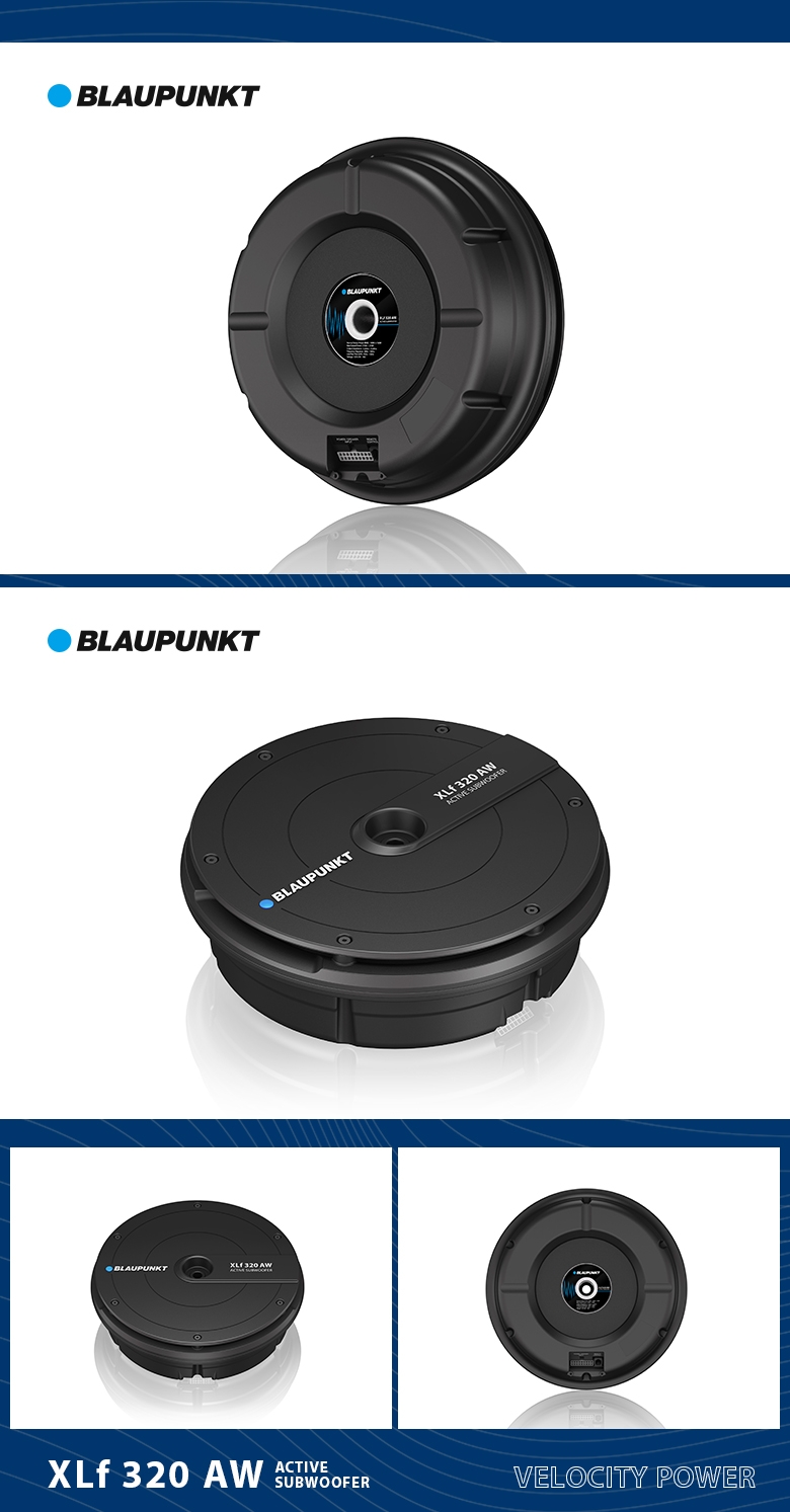 德國（藍寶BLAUPUNKT）有源備胎低音炮 XLf 320 AW